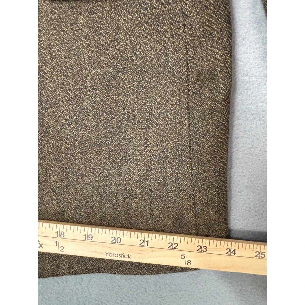 Hart Schaffner Marx Comfort Parisian Brown Wool Blazer Sport Coat 44L USA Made